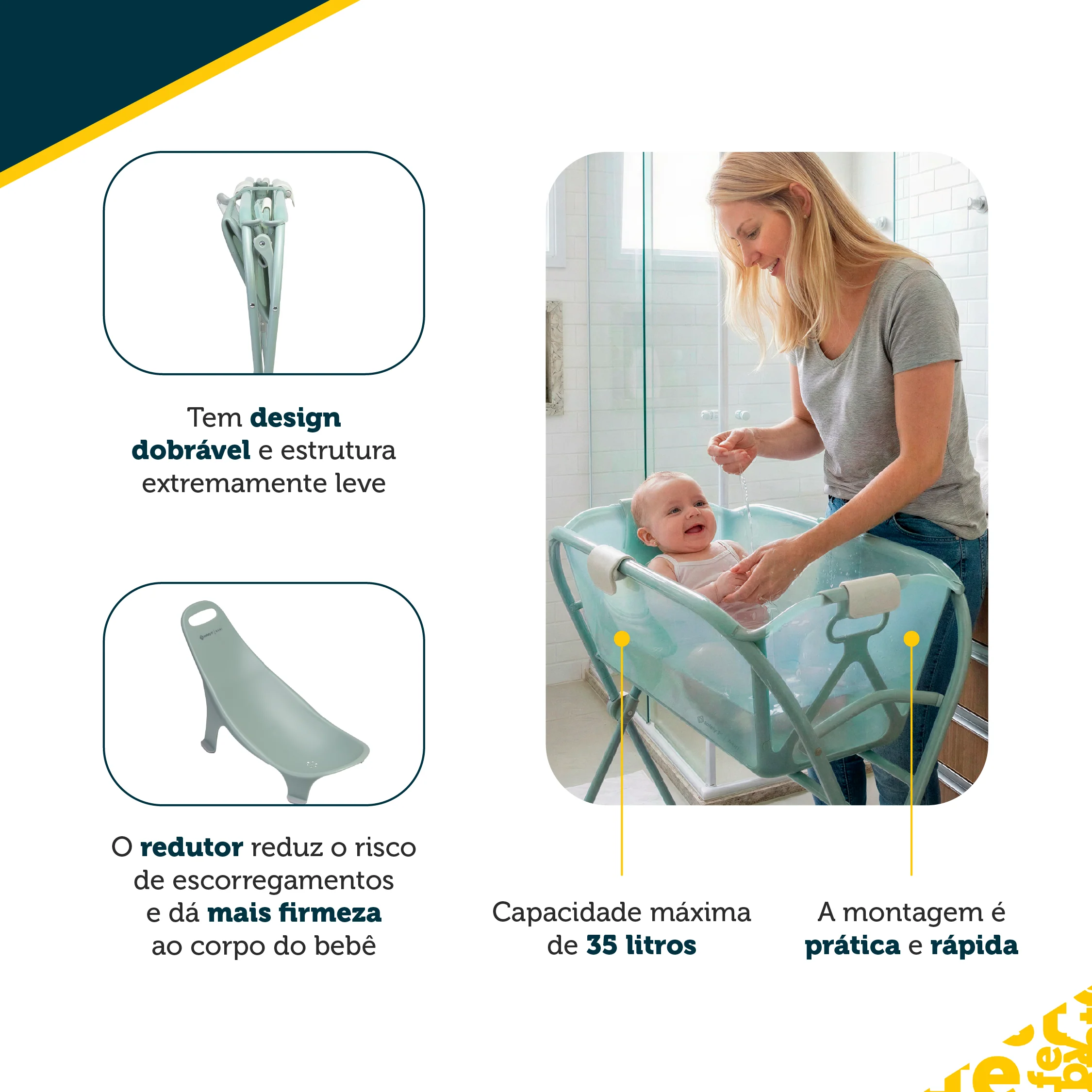 Banheira Nami com Redutor e Suporte - Image 4